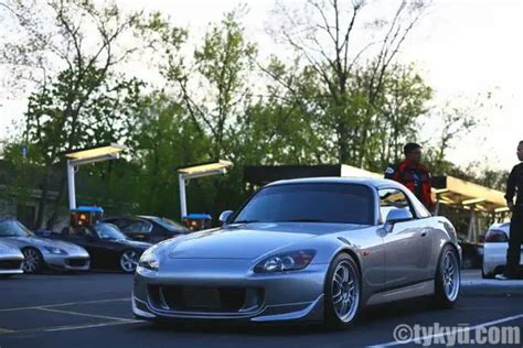 Honda S2000 custom wheels Enkei RPF1 17x8.0, ET +45, tire size 225/45 R17. 17x9.0 ET+45 255/40 R17