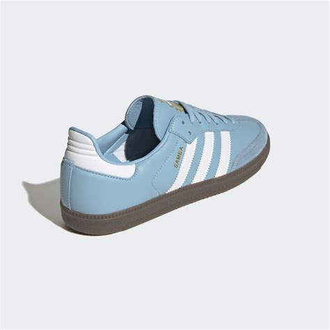 Men's Shoes - Samba Argentina Shoes - Blue | adidas Qatar