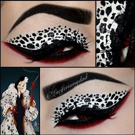 Dalmatian | Maquillage disney, Maquillage yeux halloween, Maquillage de ...