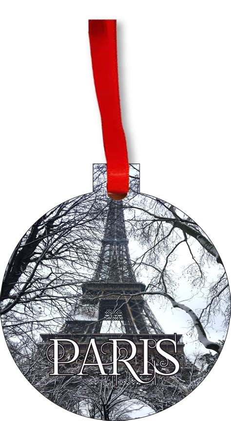 Paris Ornament French Ornaments France Ornament Eiffel Tower Xmas ...