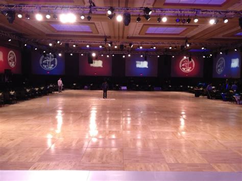 Largest ballroom dance floor at the United States Dance Championships. More info at www.usdsc ...