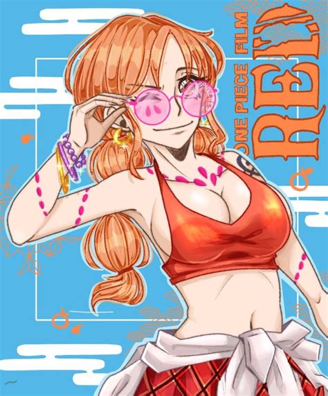 Fanart by me - Nami - Film Red | insta: @pnkettes : r/OnePiece