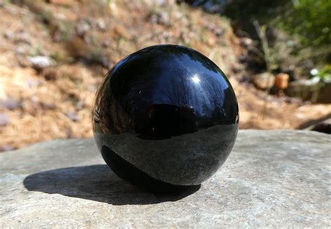 Black Obsidian Sphere Obsidian Ball Obsidian Crystal Sphere | Etsy