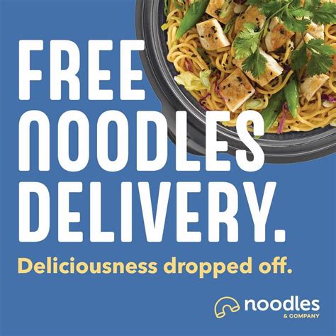 Noodles & Company expands delivery options offers free delivery through March | Noodles and ...