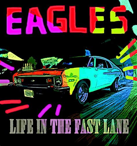 Eagles Life in Fast Lane 1976 by Enki Art | Eagles, Art, Christmas night