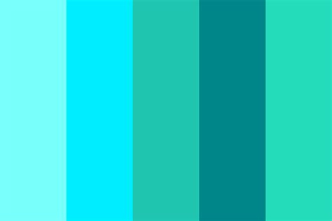 Sky Blue Shades Color Palette