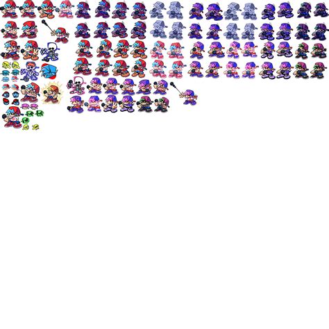 FNF Sprite Map