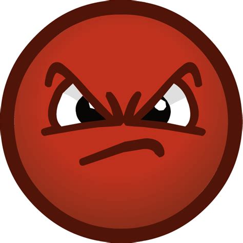 annoyed face Angry symbol sample 5 emotion mad face symbols png – Clipartix