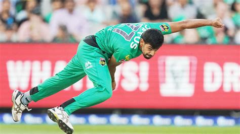 Cricket: Haris Rauf selected by Pakistan, set to miss Melbourne Stars ...