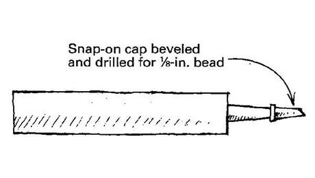 Caulk-tube tip - Fine Homebuilding