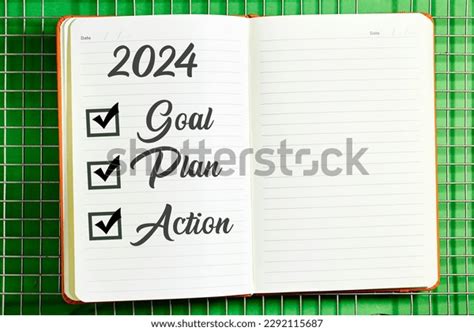 2024 Goal Plan Action Checklist Text Stock Photo 2292115687 | Shutterstock