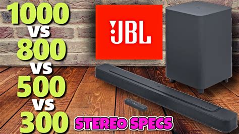 😱JBL BAR 1000 JBL BAR 800 JBL BAR 500 JBL BAR 300 | New BAR SERIES COMPARISON😨 - YouTube