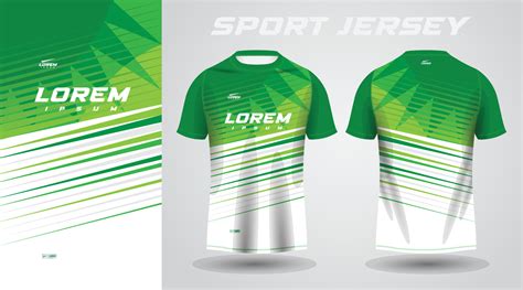 green shirt sport jersey design 18879451 Vector Art at Vecteezy