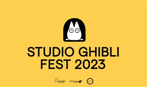 Studio Ghibli Fest Announces New Slate for 2023 - GKIDS Films