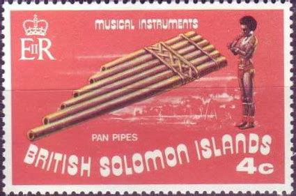 Solomon Islands 1973 Musical Instruments - Stamps of the World