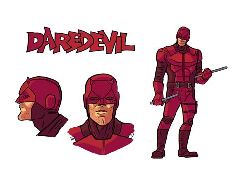 Scott Kowalchuk: Netflix Daredevil Character Designs...