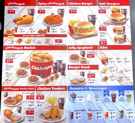 Jollibee Menu: Jollibee Singapore Menu with Prices Updated 2024