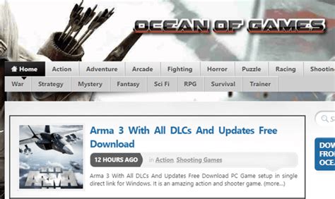 Ocean Of Games Is Safe, Can Have Virus, Safe Way to Download Games