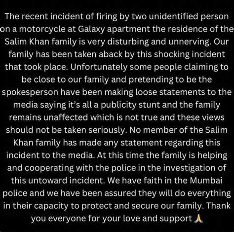 Arbaaz Khan gives official statement: Our family has been taken aback ...