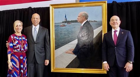 Portrait Unveiled of Former Georgetowner and Homeland Security ...