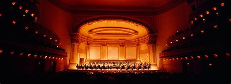 Performers On A Stage, Carnegie Hall Photograph by Panoramic Images