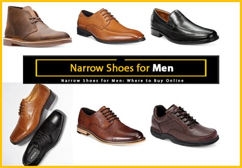 Narrow Shoes for Men