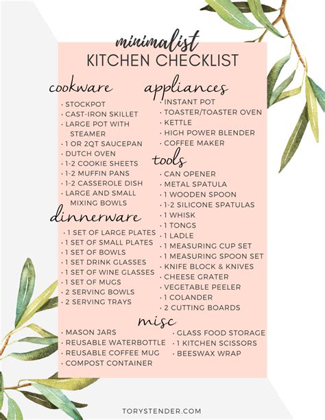 MINIMALIST KITCHEN ESSENTIALS I CAN'T LIVE WITHOUT!