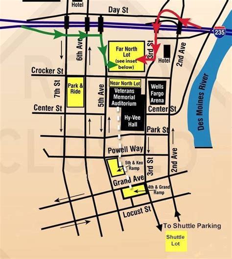 Directions & Parking - Iowa Ag Expo, Des Moines