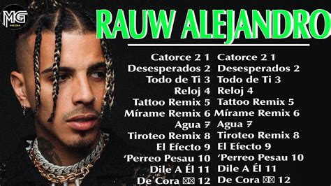 Top Playlist Of Rauw Alejandro Rauw Alejandro Las Mejores Canciones Exitos Exitos Canciones Mix ...