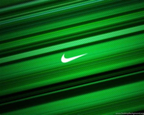 Download Cool Green White Nike Logo Wallpaper | Wallpapers.com