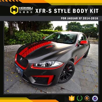 For Jaguar Xf Body Kit Xfr-s Style Pp Material Perfect Fitment - Buy For Jaguar Body Kit,Pp Body ...