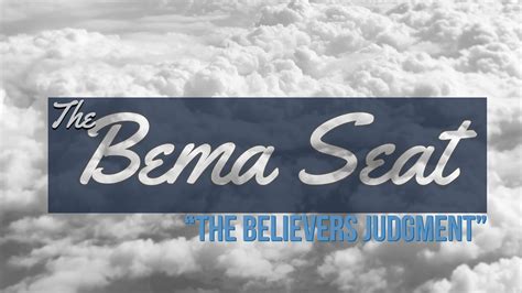 Bema Seat Sermon | Review Home Decor