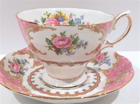 Lady Carlyle Royal Albert Tea Cup and Saucer Antique Tea