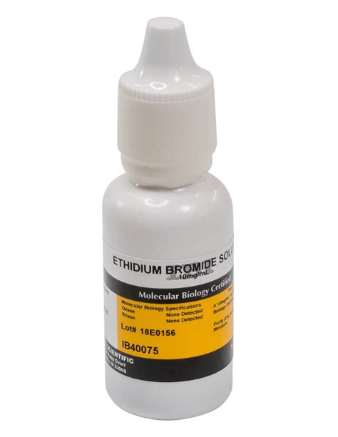 IBI IB40075 Ethidium Bromide Solution 10mL