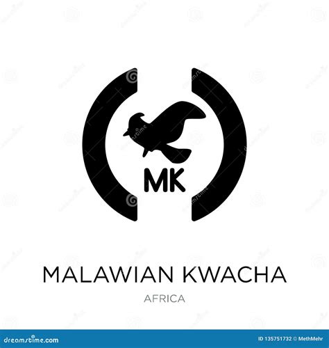 Malawian Kwacha Icon in Trendy Design Style. Malawian Kwacha Icon Isolated on White Background ...