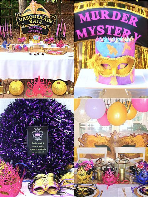 A Masquerade Ball Party - Party Ideas | Party Printables Blog