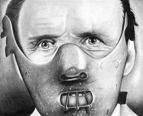 Hannibal Lecter - Anthony Hopkins | Hannibal lecter, Hannibal, Drawings