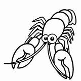 Lobster Coloring Pages Printable For Free Download sketch template