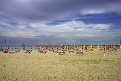 Beach of Civitanova Marche at Springtime Stock Image - Image of coast, marche: 235940703