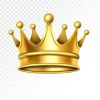 Gold Crown Vector Png