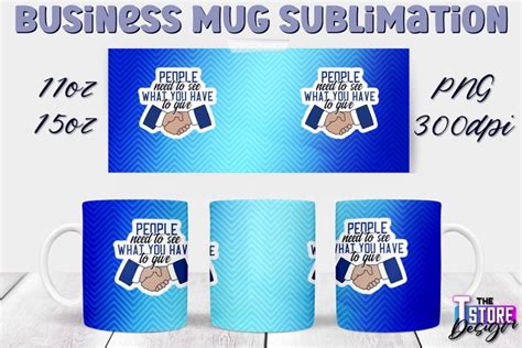 Business Mug Quotes Sublimation | 11 Oz 15 Oz Mug (3003564)