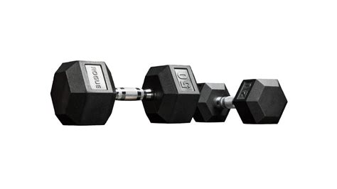 Rogue Dumbbells - Weight Training - Rubber Hex | Rogue Fitness Canada