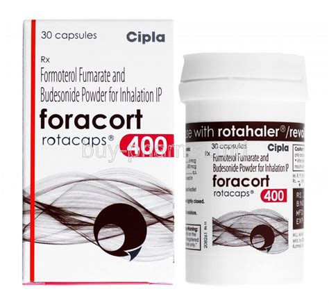 Buy Foracort Rotacap, Formoterol Fumarate/ Budesonide Online