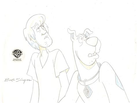 Scooby-Doo on Zombie Island Original Production Drawing: Scooby and Shaggy | Scooby doo, Scooby ...