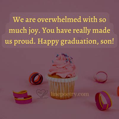 60+ Graduation Wishes & Messages To Son - Linepoetry