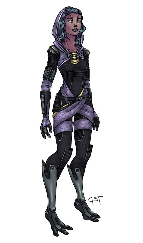 My Tali'Zora Face Concept : r/masseffect