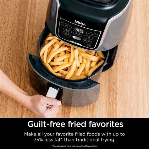 Ninja AF150AMZ Air Fryer XL, 5.5 Qt. Capacity that can Air Fry, Air Roast, Bake, Reheat ...