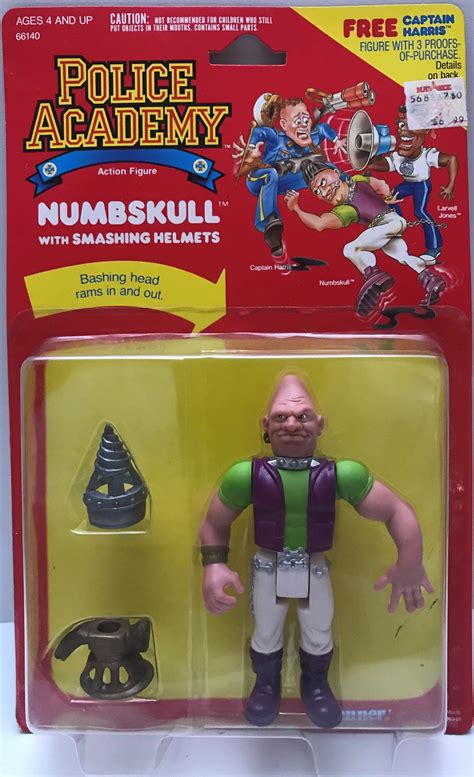 TAS015012 - 1988 Kenner Police Academy Action Figure - Numbskull ...