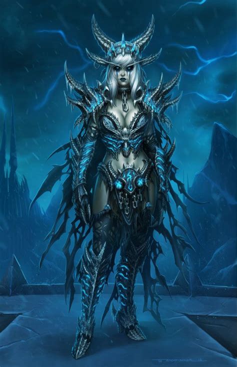 Sindragosa | World of warcraft, Dark fantasy art, Vampirler