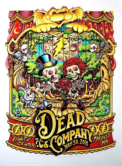 Dead & Company Mansfield, Massachusetts Tour poster : r/deadandcompany